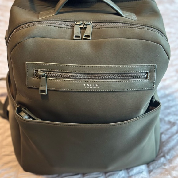 Chic Neoprene Diaper Bag | Mina Baie Noah - Picture 1 of 2